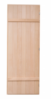 Дверь для бани липа "Щитовая" 0,7х1,9