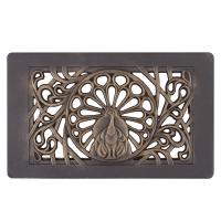 Решетка вентиляционная Рубцовск РВ-1 Пава каминная   267*162 