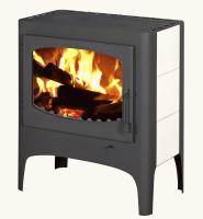 Печь-камин Бавария ЭКО с плитой две конфорки РК 168М