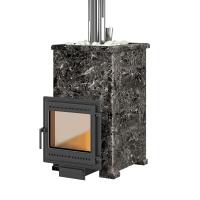 Печь для бани Везувий Легенда Русский Пар 24 (505) в облицовке пироксенит