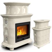 КимрПечь Прованс центральный двухъярусный Ваниль (топка: Ладья-600) (топка: Ладья-600)