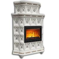 КимрПечь Истра угловой двухъярусный Прованс (комплектация: Ладья-600)