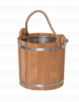 Запарник 20 л нерж вставка дуб