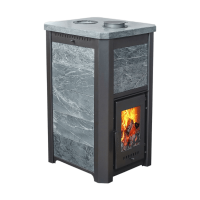 Печь-камин универсальная Варвара Сказка Мини "Дуэт" Талькохлорит