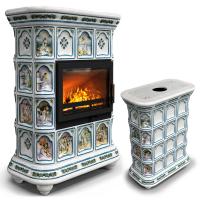 КимрПечь Истра центральный Фантазия (комплектация: Ладья-600)