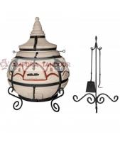 Тандыр Амфора Восточный (в комплекте со стойкой)