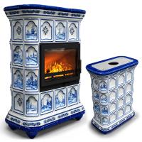 КимрПечь Истра центральный Голландия (комплектация: Ладья-700)