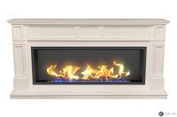 Биокамин Zefire в линейном портале Сьерра