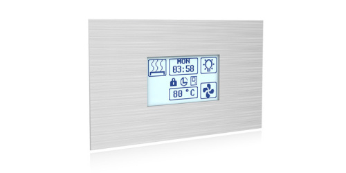 Пульт управления сауной SAWO Innova Steel Touch S INT-S-SST сенсорный