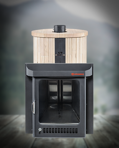 Печь для бани Ферингер Ламель Оптима "Окаменевшее дерево" наборный до 28 м³ (серия ПФ)