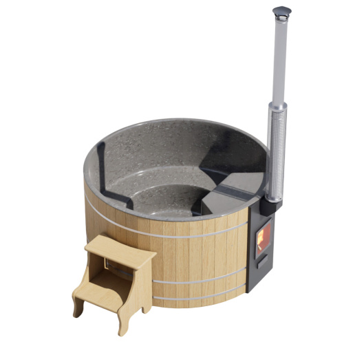 Купель БОНДАРСПА (BONDARSPA) с интегрированной печью