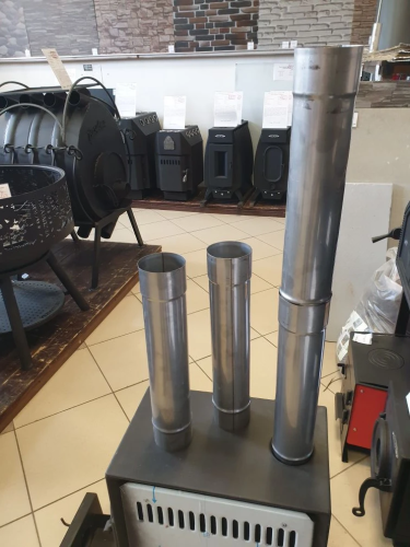 Печь ТМФ Авоська Inox НК трубы, ножки