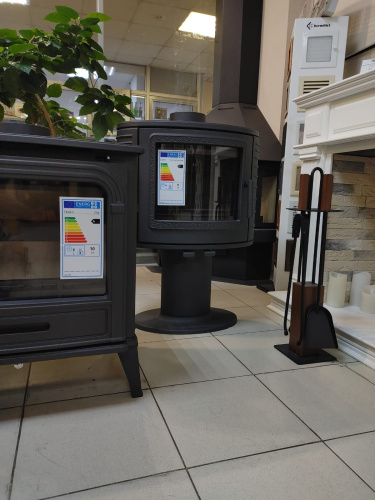 Печь-камин FireBird Puma 9кВт с опорой (на ноге)