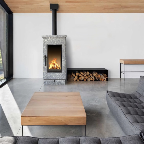 Печь камин Eysen Space Gray (пироксенит)