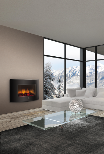 Камин электрический Electrolux EFP/W 1200URLS черный