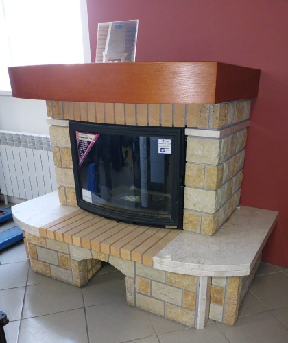 Комплект Мета облицовка РУНА 800 + топка ПАНОРАМА 800