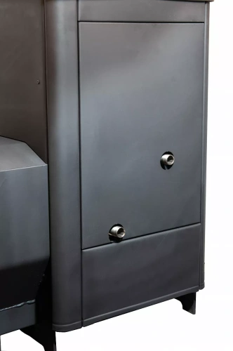 Печь для бани Варвара Мини с теплообменником глухая дверка