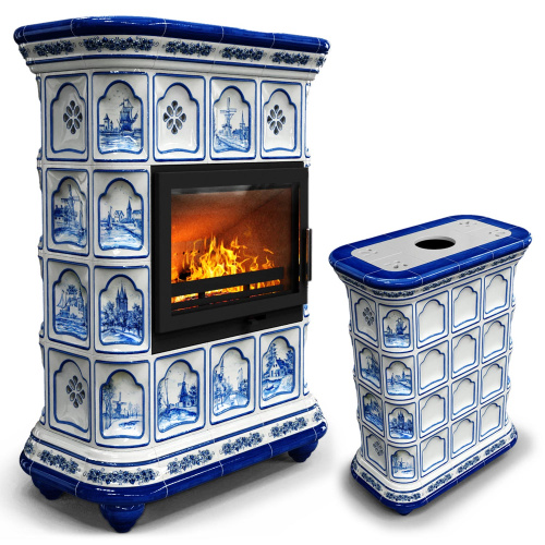 КимрПечь Истра центральный Голландия (комплектация: Ладья-600)