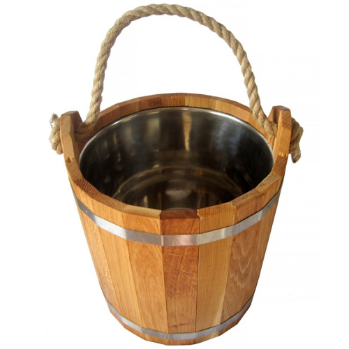 Запарник 12 л дуб нерж вставка