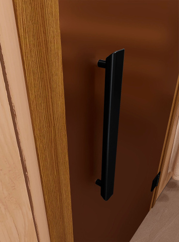 Дверь DoorWood "ФАВОРИТ ЧЕРНЫЙ (BLACK) бронза матовая" 0.7*1.9