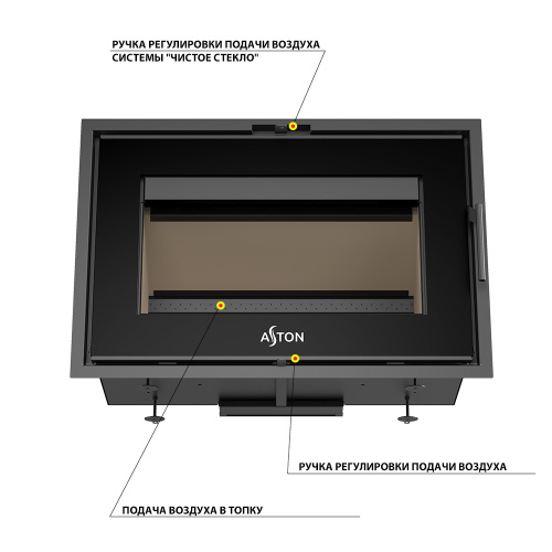 Камин ASTON SENATOR «RANTALA» Н-1300 Талькохлорит / Пироксенит