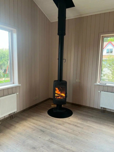 КПД ЧЕРНЫЙ Отвод сэндвич 90* ф150х230