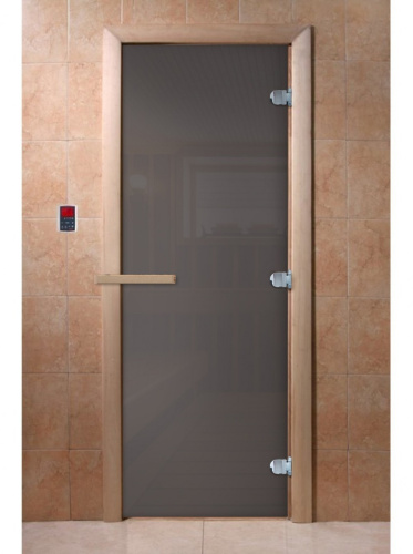 Дверь DoorWood "Сумерки" графит 0.7*1.9
