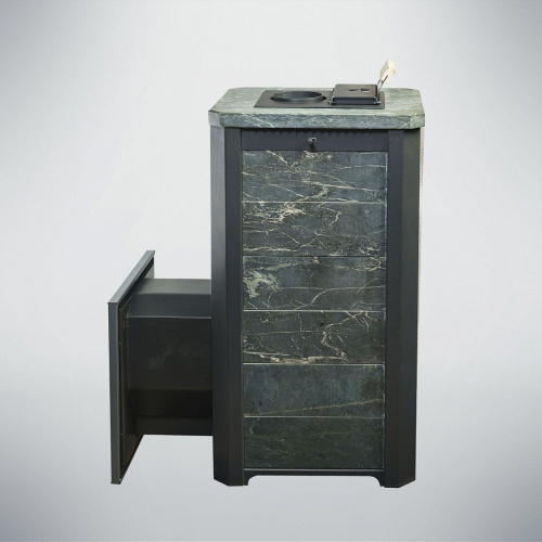 Печь для бани Варвара Терма Сказка облицовка Талькохлорит