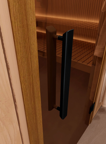 Дверь DoorWood  "ФАВОРИТ ЧЕРНЫЙ (BLACK) бронза " 0.7*1.9