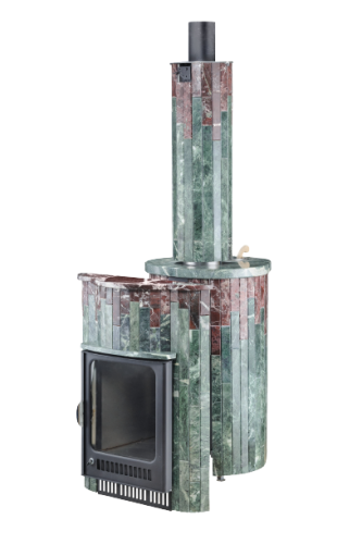 Печь для бани Ферингер Ламель Макси Змеевик+Россо Леванте до 38 м3 (серия ПФ)