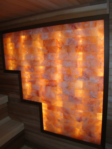 Гималайская соль плитка 20х10х2,5 см гладкая