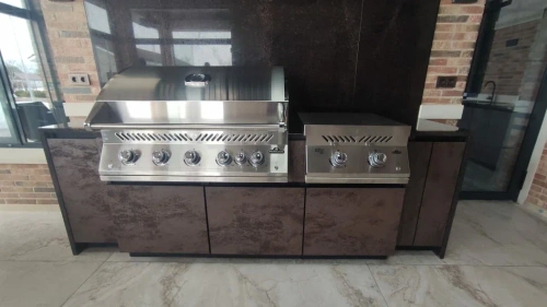 Кухня ASTOV BBQ по индивидуальному проекту