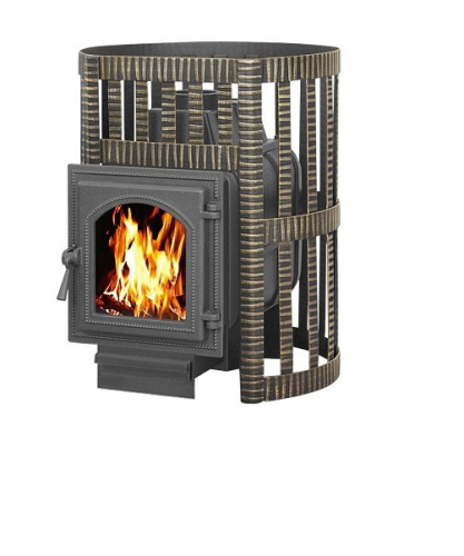 Печь для бани Везувий Легенда ковка 16 (270) б/в