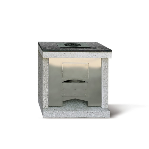 Уличная кухня Grill-Roks Stella XL жаровня + стол + печь под казан