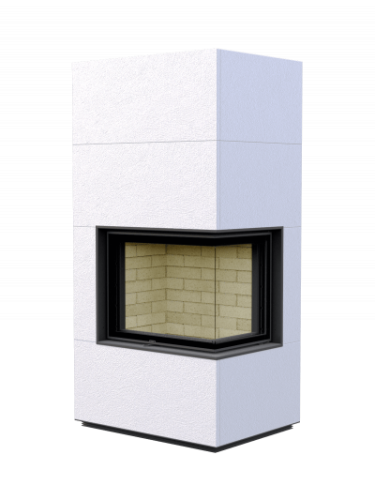 Печь-камин АСТОВ ASTOV АПЛИТ (APLIT) П2С 700 (топка Правая (R)/Левая (L), Трафарет)