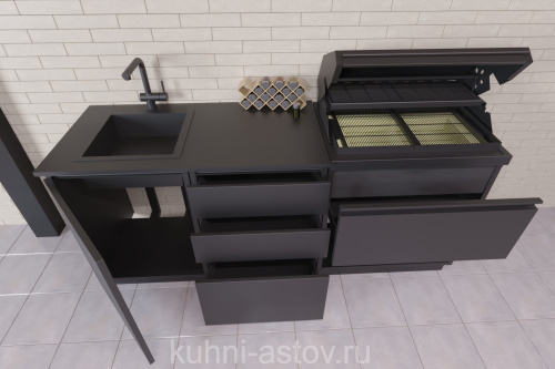 Кухня ASTOV BBQ № 55