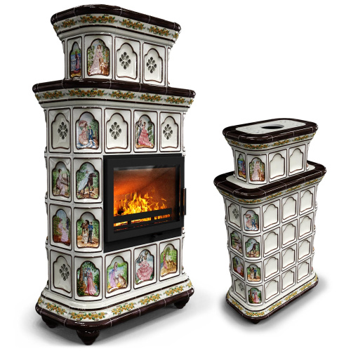 КимрПечь Истра центральный двухъярусный Усадьба (комплектация: Ладья-700)