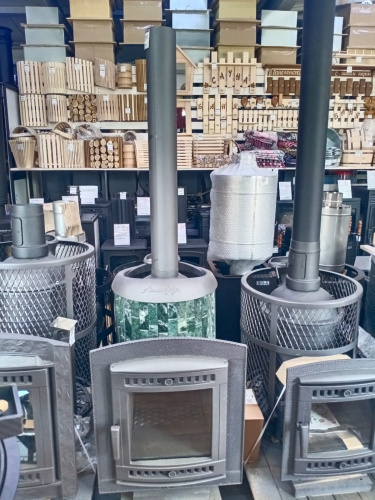 Труба стартовая КПД ЧЁРНЫЙ 1м (1000мм) для печей Атмосфера, Бахта