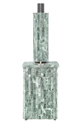 Печь для бани Ферингер Квадра Змеевик+Окаменевшее дерево до 25 м³ (серии ПФ)