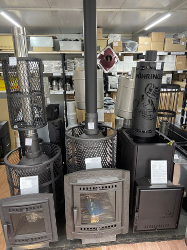 Труба стартовая КПД ЧЁРНЫЙ 1м (1000мм) для печей Атмосфера, Бахта