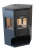 Печь-камин НМК стальная "Сибирь" 15 кВт Печь-камин НМК стальная "Сибирь" 15 кВт