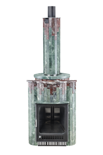 Печь для бани Ферингер Ламель Макси Змеевик+Россо Леванте до 38 м3 (серия ПФ)