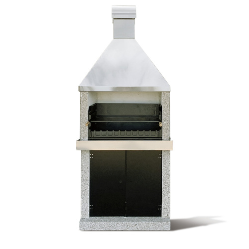 Уличная кухня Grill-Roks Stella XL жаровня + стол + печь под казан