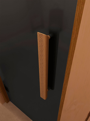 Дверь DoorWood  "ФАВОРИТ ЧЕРНЫЙ (BLACK) графит матовый" 0.7*1.9