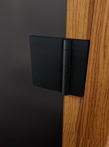 Дверь DoorWood  "ФАВОРИТ ЧЕРНЫЙ (BLACK) графит матовый" 0.7*1.9