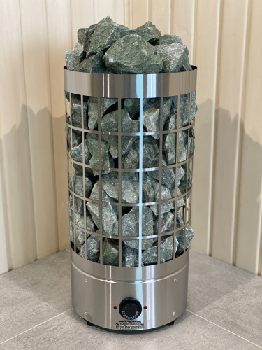 Печь Цилиндр Плюс 4,5 кВт (4-8 м3) РЭК Ресурс электрокаменка ЭКМ