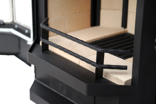 Печь-камин НМК стальная "Сибирь" 12 кВт