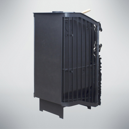 Печь для бани Варвара Терма Каменка мини укороченная стекло